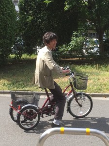 自転車試乗①